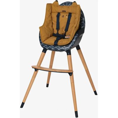 VERTBAUDET Coussin Jaune pour Chaise Haute - Coussin pour Chaise VERTBAUDET Coussin Jaune pour Chaise Haute - Coussin pour Chaise