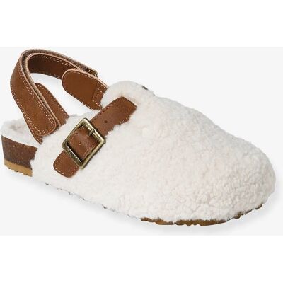 Vertbaudet Kids Faux Fur Slippers - Child Warm Indoor House Shoes Vertbaudet Kids Faux Fur Slippers - Child Warm Indoor House Shoes