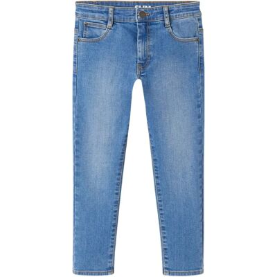 Vertbaudet Slim Fit Boys' Jeans - Waterless Denim - Adjustable Waist Vertbaudet Slim Fit Boys' Jeans - Waterless Denim - Adjustable Waist