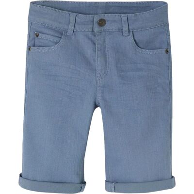 Vertbaudet Blue Striped Bermuda Shorts - Bermuda shorts Vertbaudet Blue Striped Bermuda Shorts - Bermuda shorts