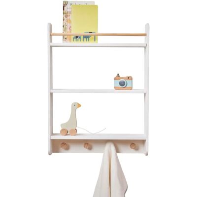 Vertbaudet Wall-mounted Shelf Hangers - White - Book Storage Vertbaudet Wall-mounted Shelf Hangers - White - Book Storage