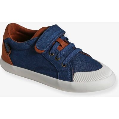 Vertbaudet Blue Jeans Canvas Sneakers - Shoes Vertbaudet Blue Jeans Canvas Sneakers - Shoes