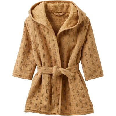 Vertbaudet Baby Bathrobe Ocre Yellow - Baby Bathrobe, Absorbent, Large Hood Vertbaudet Baby Bathrobe Ocre Yellow - Baby Bathrobe, Absorbent, Large Hood