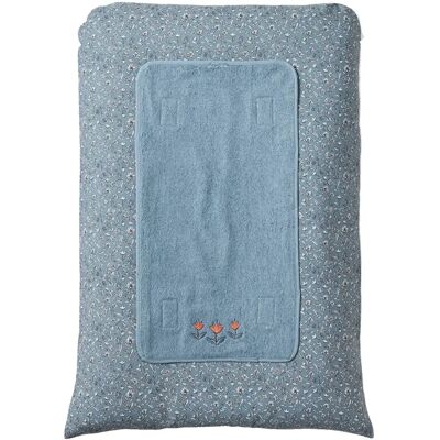 Matelas à langer personnalisable INDIA bleu - Matelas à langer Matelas à langer personnalisable INDIA bleu - Matelas à langer