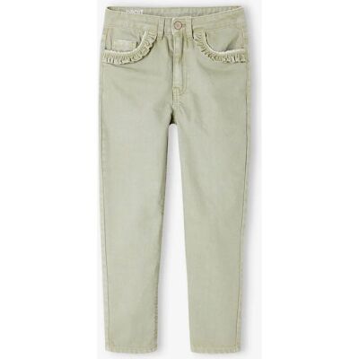 Pantalon Vertbaudet MorphologiK Fille - Vert sauge - PANTALONS Pantalon Vertbaudet MorphologiK Fille - Vert sauge - PANTALONS