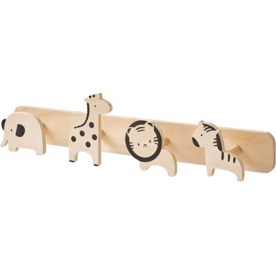 VERTBAUDET Gancho de pared con animales de jungla - Infantil VERTBAUDET Gancho de pared con animales de jungla - Infantil