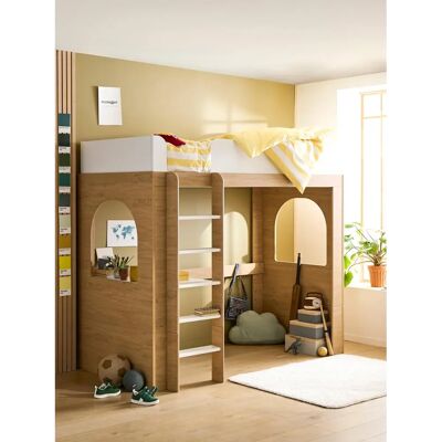 Vertbaudet Faia 3-em-1 beliche - Cama loft Vertbaudet Faia 3-em-1 beliche - Cama loft