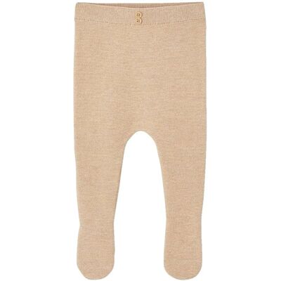 Vertbaudet Baby Knit Footed Pants - Soft Cozy Baby Trousers Vertbaudet Baby Knit Footed Pants - Soft Cozy Baby Trousers