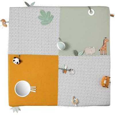 Tapis de parc avec jouets - Vertbaudet 95x95cm Tapis de parc avec jouets - Vertbaudet 95x95cm