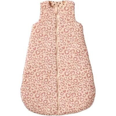 Vertbaudet Reversible Sleeveless Baby Sleep Sack - Rose Vertbaudet Reversible Sleeveless Baby Sleep Sack - Rose