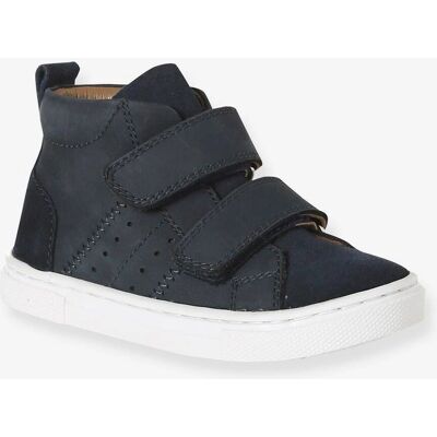 Vertbaudet Baby Leather High Sneakers - Baby Shoes Vertbaudet Baby Leather High Sneakers - Baby Shoes