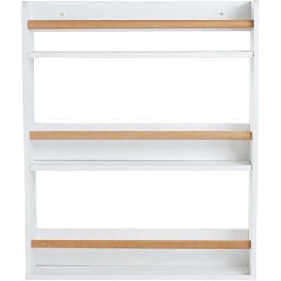 VERTBAUDET White 3-Tier Book Shelf - Book Shelf VERTBAUDET White 3-Tier Book Shelf - Book Shelf