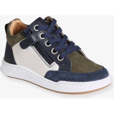 VERTBAUDET Marine Sneakers en cuir - Baskets VERTBAUDET Marine Sneakers en cuir - Baskets