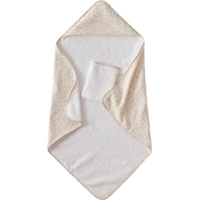 Conjunto de Toallas para Bebé Vertbaudet - Beige, 80-100cm, Personalizable Conjunto de Toallas para Bebé Vertbaudet - Beige, 80-100cm, Personalizable