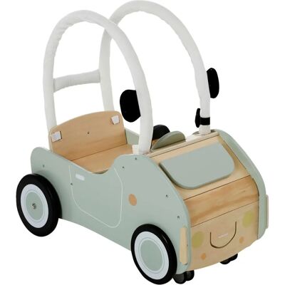 Vertbaudet Coche de madera beige - Juguete para niños Vertbaudet Coche de madera beige - Juguete para niños