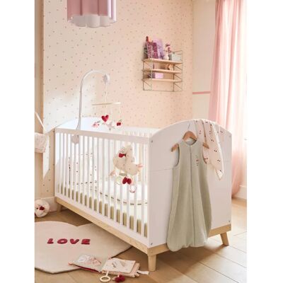 VERTBAUDET Cuna para bebé y cama infantil - Blanco VERTBAUDET Cuna para bebé y cama infantil - Blanco