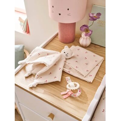 VERTBAUDET Conjunto de Presente para Bebês com Cereja - Conjunto de Presente para Bebês VERTBAUDET Conjunto de Presente para Bebês com Cereja - Conjunto de Presente para Bebês