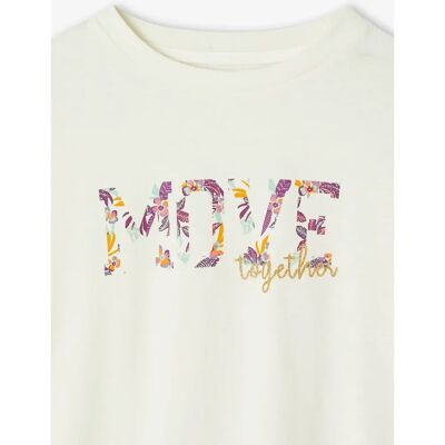 VERTBAUDET Ensemble sportif lavande - T-shirt + Culotte pour fille VERTBAUDET Ensemble sportif lavande - T-shirt + Culotte pour fille