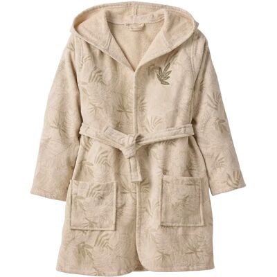 VERTBAUDET Child Bathrobe Personalizable GREEN JUNGLE VERTBAUDET Child Bathrobe Personalizable GREEN JUNGLE