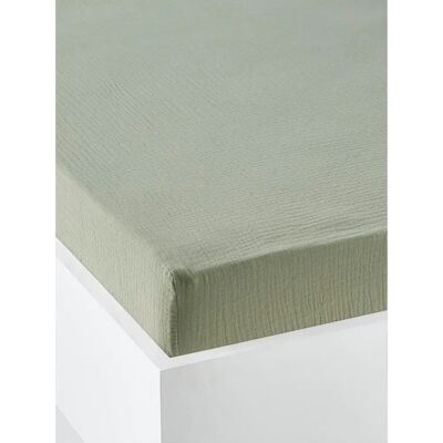 VERTBAUDET Gaze de coton bio pour bébé - 60x120cm/70x140cm VERTBAUDET Gaze de coton bio pour bébé - 60x120cm/70x140cm