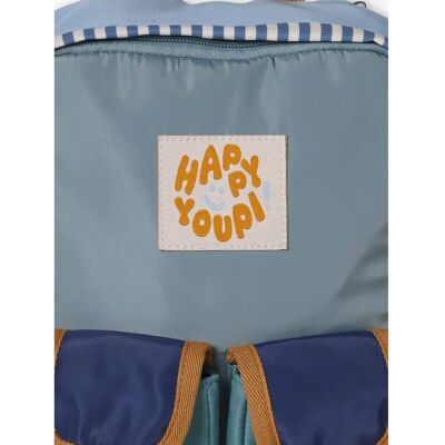 VERTBAUDET Mochila infantil guardería azul claro - Bolsa VERTBAUDET Mochila infantil guardería azul claro - Bolsa