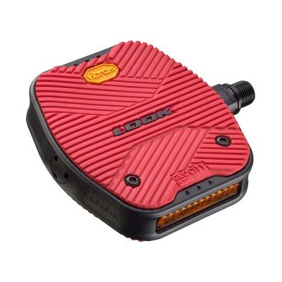 Pedal de bicicleta Look Geo City Grip - Ligero, Rojo, Urbano Pedal de bicicleta Look Geo City Grip - Ligero, Rojo, Urbano