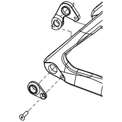 LOOK - 795 Blade RS - Derailleur hanger - Bike component LOOK - 795 Blade RS - Derailleur hanger - Bike component