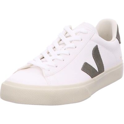 Sneaker in pelle senza cromo bianca e khaki di Veja - Taglia 41 Uomo Sneaker in pelle senza cromo bianca e khaki di Veja - Taglia 41 Uomo