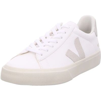 Sneaker in Pelle Senza Chrome Campo Bianco di Veja - Taglia IT 41 - Donna Sneaker in Pelle Senza Chrome Campo Bianco di Veja - Taglia IT 41 - Donna