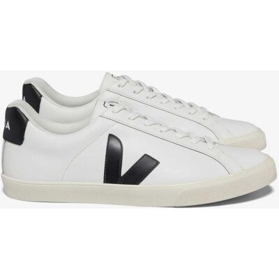 Δερμάτινα sneakers VEJA Esplar - Λευκό & Μαύρο - Οικολογικά Δερμάτινα sneakers VEJA Esplar - Λευκό & Μαύρο - Οικολογικά