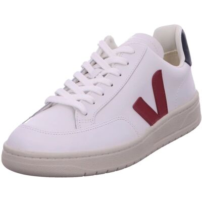 Sneaker in Pelle Bianca Veja V-12 - Calzature Sostenibili Sneaker in Pelle Bianca Veja V-12 - Calzature Sostenibili