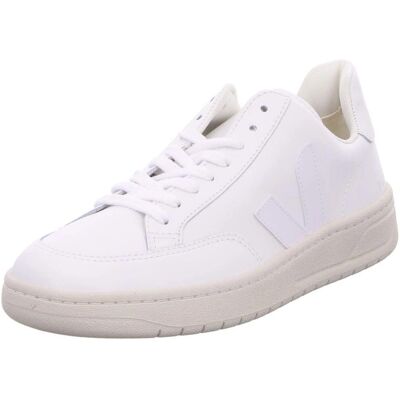 Sneakers in Pelle Veja V-12 - Bianco - Taglia 43 - Ecologiche Sneakers in Pelle Veja V-12 - Bianco - Taglia 43 - Ecologiche