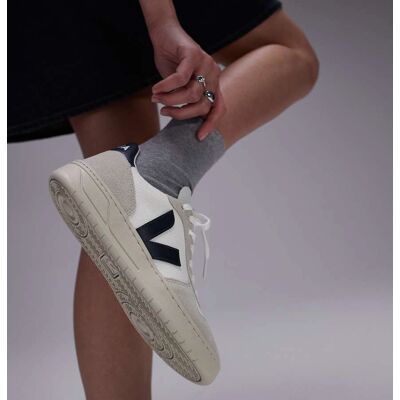 VEJA V-10 B-Mesh Marine Wildleder Turnschuhe - Sneaker VEJA V-10 B-Mesh Marine Wildleder Turnschuhe - Sneaker