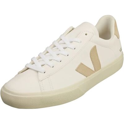 VEJA Hvide & Beige Campo Lædersko - Casual Sko VEJA Hvide & Beige Campo Lædersko - Casual Sko