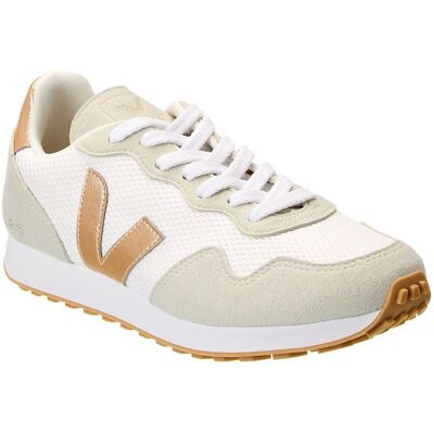 VEJA Chaussures Véganes Sdu Alveomesh pour Femmes - Blanc Or - Baskets - Publicité VEJA Chaussures Véganes Sdu Alveomesh pour Femmes - Blanc Or - Baskets - Publicité