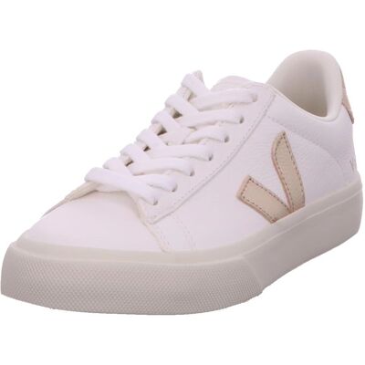 VEJA Sneakers in pelle senza cromo Campo Bianca - Taglia IT 37 - Donna VEJA Sneakers in pelle senza cromo Campo Bianca - Taglia IT 37 - Donna