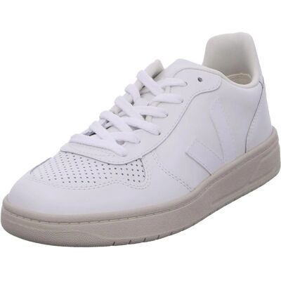 Sneakers VEJA Campo in pelle senza cromo - Bianco Platino - Donna Sneakers VEJA Campo in pelle senza cromo - Bianco Platino - Donna