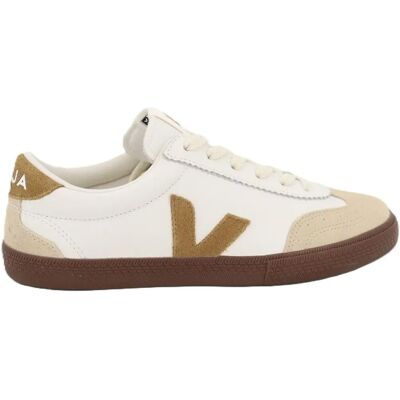 Veja Leather Trainer White/Tent/Bark - Lowtop Men - Trainer Veja Leather Trainer White/Tent/Bark - Lowtop Men - Trainer