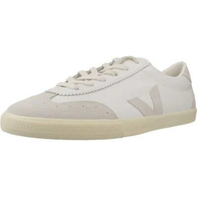 Veja Men's Volley Leather White Trainers - Sneaker Veja Men's Volley Leather White Trainers - Sneaker
