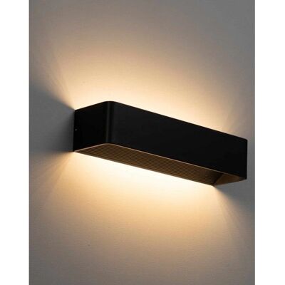 KOSILUM Quadra - schwarz - 37 cm - 12 W Wandlampe KOSILUM Quadra - schwarz - 37 cm - 12 W Wandlampe