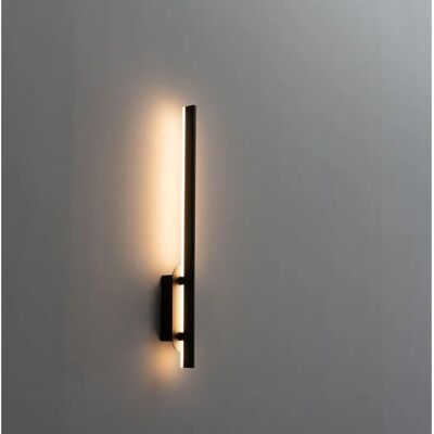 Kosilum Wandleuchte - Minimalistisch Schwarz Aluminium LED-Lampe Kosilum Wandleuchte - Minimalistisch Schwarz Aluminium LED-Lampe