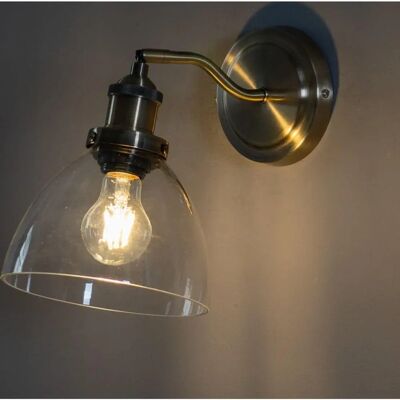 KOSILUM - Flavia - Brass - Glass shade - Wandlampe KOSILUM - Flavia - Brass - Glass shade - Wandlampe