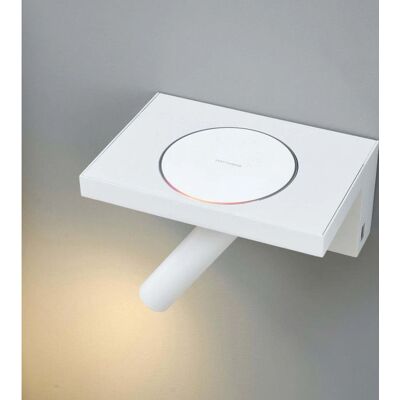 KOSILUM - Naro - Blanc - USB - Wall lamp - Publicité KOSILUM - Naro - Blanc - USB - Wall lamp - Publicité