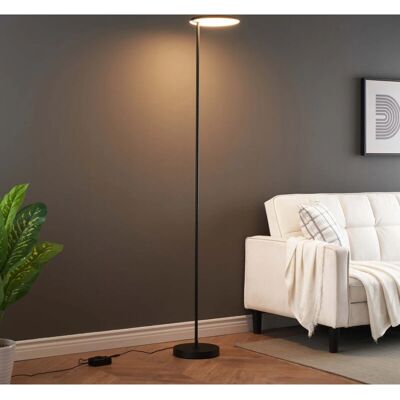 Lampadaire Kosilum - 182cm Tête réglable LED Noir - Publicité Lampadaire Kosilum - 182cm Tête réglable LED Noir - Publicité