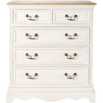 Maisons du Monde Léontine Commode 5 Tiroirs - Chest of Drawers - Publicité Maisons du Monde Léontine Commode 5 Tiroirs - Chest of Drawers - Publicité