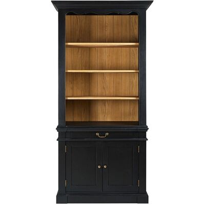 Maisons du Monde Bibliothèque en Acacia Noire - Versailles - Avec 1 Tiroir & 2 Portes - Publicité Maisons du Monde Bibliothèque en Acacia Noire - Versailles - Avec 1 Tiroir & 2 Portes - Publicité