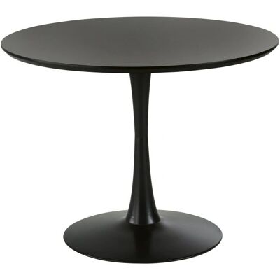 Mesa de comedor negra D100 de Maisons du Monde - Para 4-5 personas Mesa de comedor negra D100 de Maisons du Monde - Para 4-5 personas