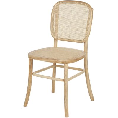 Maisons du Monde - ESTA - Noce di frassino - Rattan - Chair Maisons du Monde - ESTA - Noce di frassino - Rattan - Chair