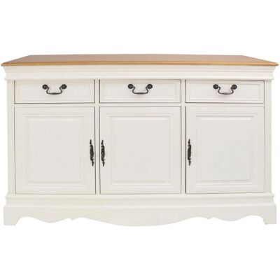 Maisons du Monde Anrichte - Credenza Vintage con 3 Puertas y 3 Cajones Maisons du Monde Anrichte - Credenza Vintage con 3 Puertas y 3 Cajones