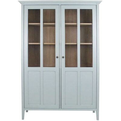 Bahut Vert-Gris Maisons du Monde - Style Traditionnel, 2 Portes en Verre - Publicité Bahut Vert-Gris Maisons du Monde - Style Traditionnel, 2 Portes en Verre - Publicité